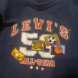 Levis kids long sleeve shirt size 4 t